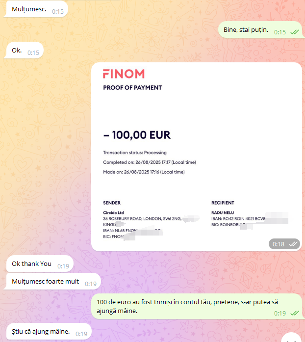 Customer feedback 8